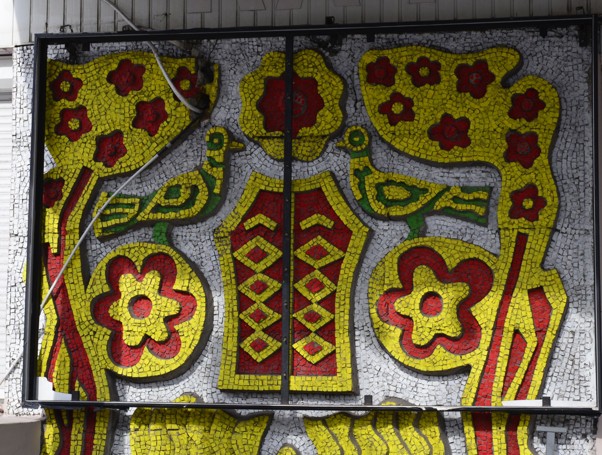 Mosaics in the folk style