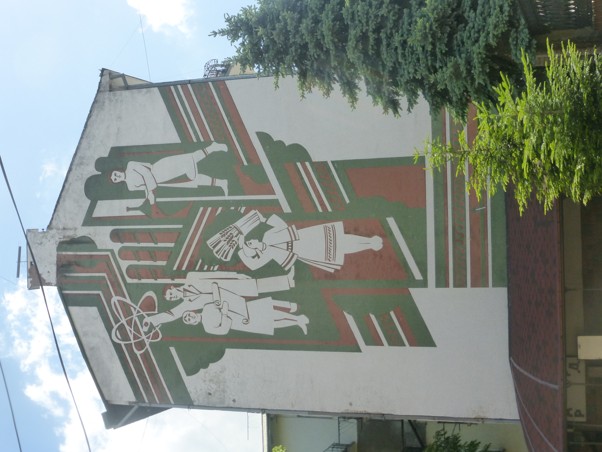 Sgraffito Labour. Kalush