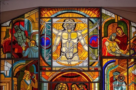 Stained Glass of Dnipro Medical Academy