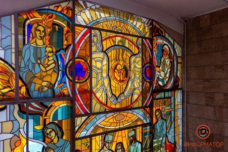 Stained Glass of Dnipro Medical Academy