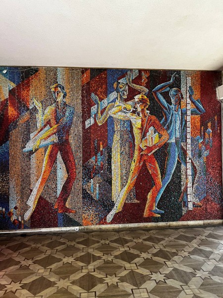 Mosaic in the Palace of Aesthetic Youth Education
