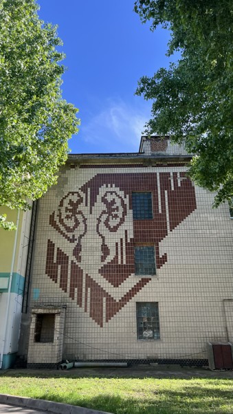 Mosaic in the hospital